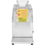 Vleessnijmachine 850 W, 250 kg/h commerciële vleessnijmachine, roestvrij staal, 5 mm dikte, verwijderbare messen, elektrische all-purpose snijmachine voor de keuken thuis, restaurants, supermarkten