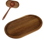 Lepelhouder - Spatelhouder - Spoon Holder - Keukengerei Houder - Lepel Mat - Messenhouder - Lepelsteun voor Aanrecht - Lepellegger - Hout - Pollepels - Houd Uw Aanrecht Schoon - Keuken Organizer - Aanrecht Organizer - Keuken Tool - Keuken Accessoires