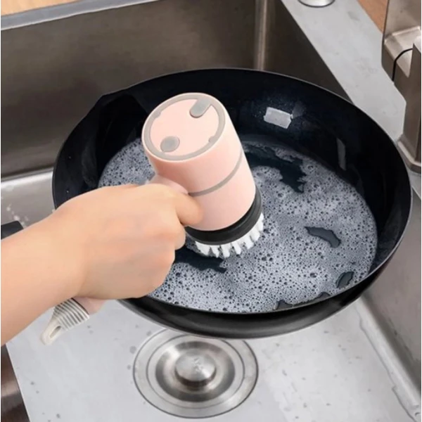 Draadloze Elektrische Reinigingsborstel - USB Oplaadbare Automatische Keuken- en Badkamerborstel voor Tegels, Afwas en Professionele Reiniging