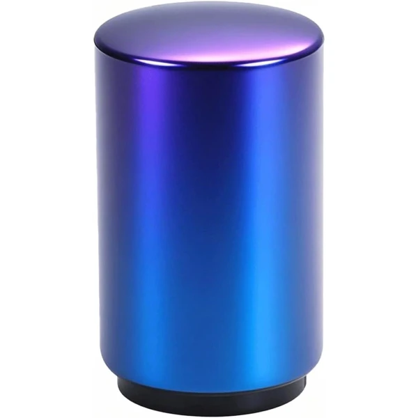 Sander Shop Magnetische Automatische Roestvrij Bier Flesopener, Push Down Magneet, Beer Cola Soda Deksel Opener, Keuken Gadgets Accessoires Geschenken Voor Mannen-blauw