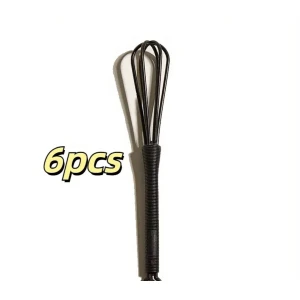 Akyol - Kleine garde - Haarverven - Kapper - Verf - Haarverf accessoires-haarverf garde -garde voor haarverf -garde kapsalon - Haarverf - Keuken - Koken - 6 stuks - Random kleur - Kloppen - Slagroom kloppen - Haarverf