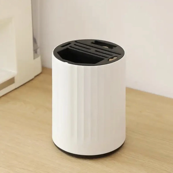 KimDo - Multifunctioneel messen blok - Wit - Messenhouder - Messenblok zonder messen - Universeel - Keuken accessoires organizer