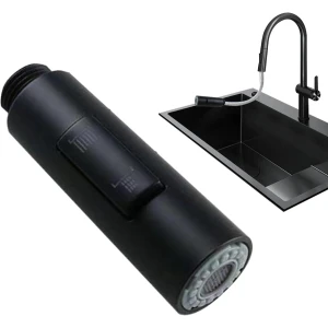 Vervanging Keukenkraan Upgrade Set Met Intrekbare Sproeier Verstelbaar Mondstuk En Waterbesparende Beluchter Duurzame Accessoires Voor Vaaie Waterstroom Keuken Renovatie Doe Het Zelf