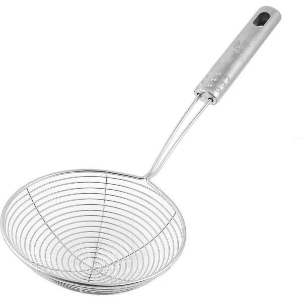 Frituur vergiet - frituurschep - Schuimspaan Vergietlepel - Frituurspaan -Gebakken Filter-frituurschep-Keuken Zeef - Bakken Koken Tools - Keuken Accessoires