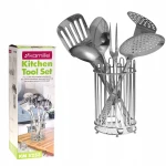 Kamille Keukengerei Set RVS 7 Delen - Keuken Accessoires