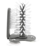 360° Glasborstel met Zuignap voor Bierglazen, Wijnglazen en Flessen - Keuken Accessoire