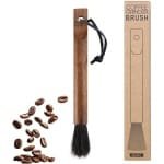Allecto - - Professional Barista Brush - Espresso machine - Houten handvat - Koffie accessoires - Hoogwaardige reiniging - Geschikt voor iedere keuken