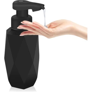 Automatische Zeepdispenser Vloeibare Zeepdispenser IPX5 Waterdichte Elektrische Zeepdispenser - Diamantgeslepen Design - Keuken Badkamer Hotel