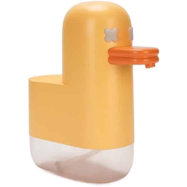Automatische schuimende dispenser, schijnbaar eend, slanke detectie, handzeep, schuimend, oplaadbaar, contactloos schuim voor badkamer, elektrische sensor, keuken, badkamer (type 2)