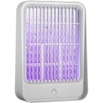 Elektrische insectenverdelger, 1000 mAh, met accu, uv-elektrische muggenlamp met ledlamp, vliegenval, elektrische USB, insectenval, elektrisch voor keuken, binnen, buiten, camping