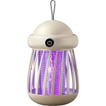 Elektrische muggenverdelger met wandhaak en USB-oplaadfunctie, ultrastille vliegenvanger voor binnen en buiten, UV-lichtvanger, voor thuis, keuken, kantoor, terras, slaapkamer