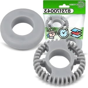 Garde Melkopschuimer - Accessoire Keuken - Koffie Thee Maken - Hittebestendig Kunststof - 10 Gram - Grijs