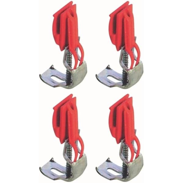 Gootsteen Clips - Keuken Accessoires - Keuken Organisatie - Roestvrij Staal - 30 x 42 mm - Zilver