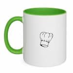 Hacebo® - Koken koffiebeker groen - Kok - Beste kok - thee mok - koffie beker - Chef - Keuken - Bakken - Cadeau - Accessoires - koffiemok - 350 ML inhoud