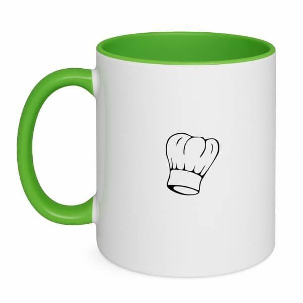Hacebo® - Koken koffiebeker groen - Kok - Beste kok - thee mok - koffie beker - Chef - Keuken - Bakken - Cadeau - Accessoires - koffiemok - 350 ML inhoud