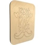 Houten Snijplank - Keuken Accessoire - Voorbereiden Ingrediënten - 100% Made in Italy - Ø 18 cm - Natuurlijk Hout