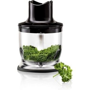 Keuken Accessoire - Hakmolen - Snel Ingrediënten - Eenvoudig Systeem - 350 ml - Zwart