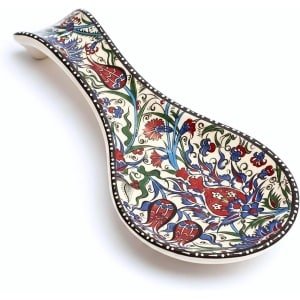 Lepelhouder - Keuken Accessoire - Koken - Handgemaakt Decoratief - 23 cm - Multicolor