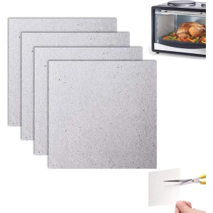 Magnetron Deksel - Keuken Accessoires - Voorkom Morsen - Set van 4 - 13x13cm