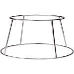 Pannenhouder Staal - Keuken Accessoire - Kookgerei Opbergen - Verchroomd Metaal - 28 cm Diameter - Zilverkleurig