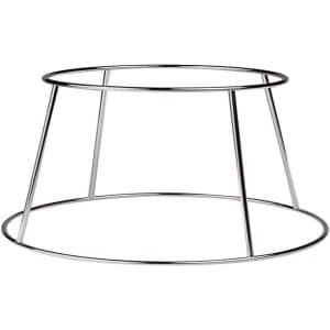 Pannenhouder Staal - Keuken Accessoire - Kookgerei Opbergen - Verchroomd Metaal - 28 cm Diameter - Zilverkleurig