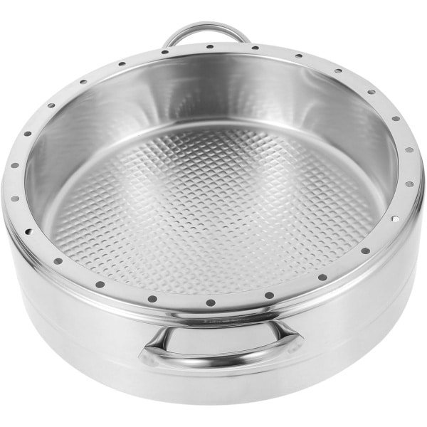 Stoommand Roestvrij Staal - Keuken Accessoire - Gezond Koken - Verdikt Materiaal - 36x28.5x8.5cm - Zilver