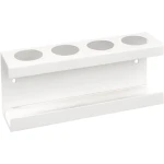 Tandborstelhouder Stand, 4 Slot Lijfstof, Badkamer Organizer met snel droge Kiezelband Base, Wand gemonteerde tandpasta, Elektrische tandenborstel Opslagrek Huis Keuken Huis Offozer Ind