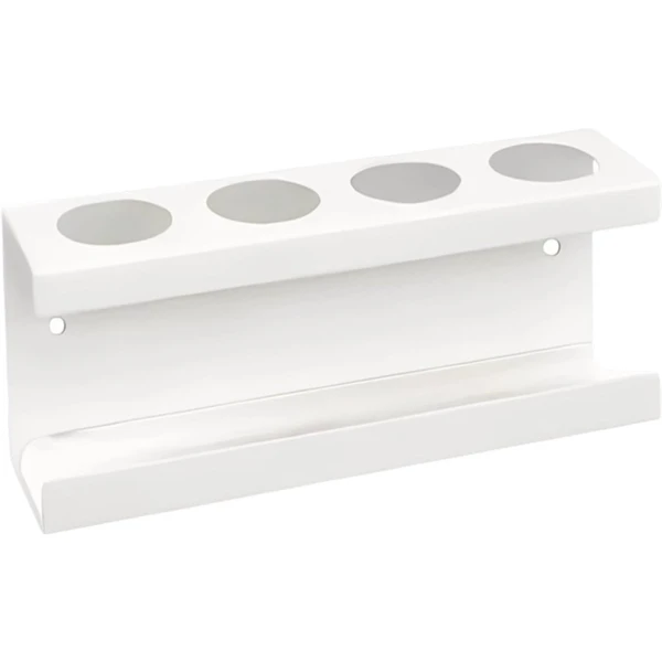 Tandborstelhouder Stand, 4 Slot Lijfstof, Badkamer Organizer met snel droge Kiezelband Base, Wand gemonteerde tandpasta, Elektrische tandenborstel Opslagrek Huis Keuken Huis Offozer Ind