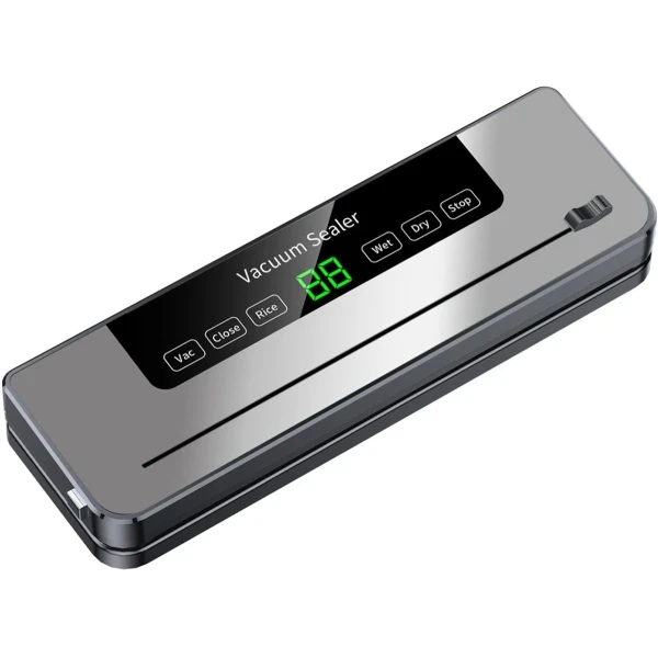 Trexxo - vacumeermachine - Keuken - Elektrische vacuümmachine - Droge/Natte Voedselverpakking - 120W - 5 verschillende standen - 40 graden