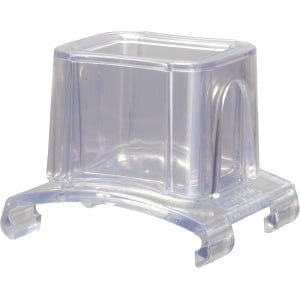 Vingerbescherming Raspen - Keuken Accessoire - Veilig Raspen - Roestvrij Staal - 6.65 x 7.62 x 5.92 cm - Grijs