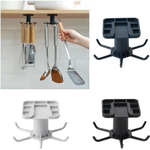 Voor Keuken Organisator En Opslag Keuken Benodigdheden Organisatoren Draaibare Rack Accessoires Kast Organizer Hook Up Opbergrek