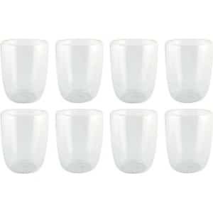 8x Luxe dubbelwandige theeglazen 300ml - Keuken accessoires - Koffie/thee bekers en glazen