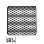 Bodo® - Gootsteenmat Siliconen Zwart - 30,5 x 30,5 cm - Keuken Accessoires - Gootsteen Beschermer - Onderzetters Siliconen - Anti Kras - Gootsteen Accessoires