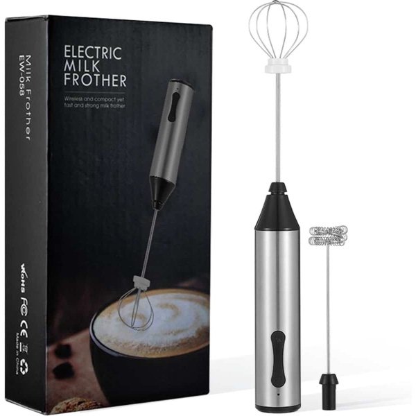 Elektrische Melkopschuimer - 3 in 1 - Extra USB meegeleverd - Handmatig - Barista - Frother Foamer - Multi drink mixer - Rechargeable/Oplaadbaar - Keuken - Kerstcadeau