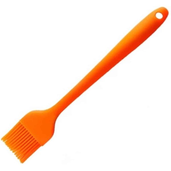 Go Go Gadget - Siliconen Bakkwast - Keukenaccessoire - Keukengerei - Bakken - 20cm - Oranje