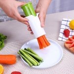 -multifunctioneel keukenset -Groente snijder- mes - keukenset- keukengerei- Groente komkommer Divider wortel slicer splitter gadget Cutting tool