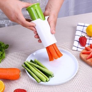 -multifunctioneel keukenset -Groente snijder- mes - keukenset- keukengerei- Groente komkommer Divider wortel slicer splitter gadget Cutting tool