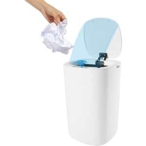 13L elektrische vuilnisbak met slimme sensor - voor keuken en badkamer/kantoor - waterdicht - intelligente prullenbak met deksel