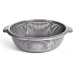 1x Kunststof vergiet zilver - 35 x 31 x 10 cm - Plastic vergieten keuken accessoires