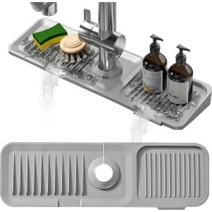 Afdruipmat voor de waterkraan met antislip - keuken accessoires