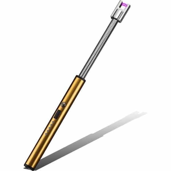 BBQ Aansteker oplaadbaar met usb kabel - Elektrische Keuken Aansteker - Flexibele Aansteker - Goud