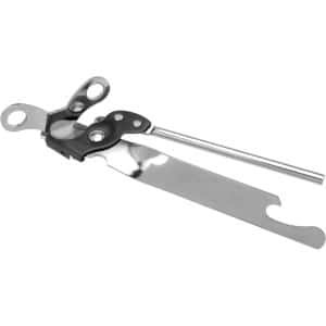 CHPN - Blikopener - Opener - Blik openmaken - Conservenblikken - Keuken accessoire - Can opener - Chroom - Keukentool - Flesopener