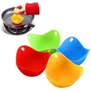 Ei Pocheerder - Siliconen BPA vrij - Eieren Pocheren - Eierkoker - Egg Benedict - Keuken accessoire