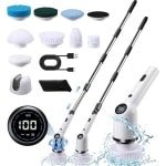 Elektrische Reiningsborstel - 9-in-1 - Draadloze Reiningsborstel - Badkamer - Vloer - Keuken