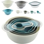 Goodivery ® Mengkom Set van 8 Stuks met Antislip en Verschillende Accessoires voor Keuken
