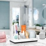 Goodivery ® Tandenborstelhouder Elektrische tandenborstel Tandenborstelhouder Badkamer Keuken Marmer Hars Tandenborstelhouder Badkamer Kantoororganisator Opslag Tandenborstel Tandpastahouder Caddy Opslag
