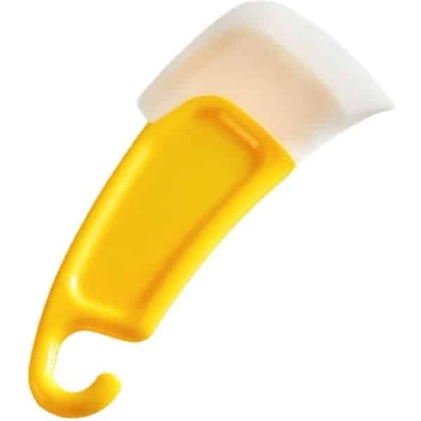 Hiden | Keuken schraper - Schraper - Keuken Accessoires - Deeg Spatel - Gourmet Schraper - Cake - Taarten | Geel