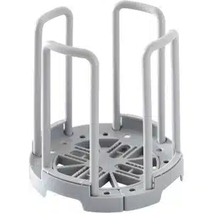 Keukenkast Organizer - Keuken Accessoires - Keukenrek - Afdruiprek - Uitschuifbaar - Grijs