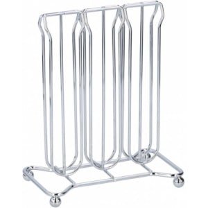 Koffie cupshouder/capsulehouder voor 30 kleine capsules - Koffie/keuken accessoires- stoer-verchroomd