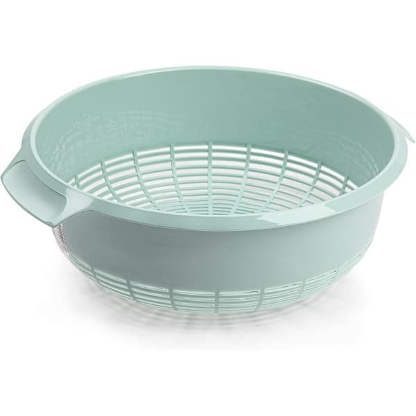 Kunststof keuken vergieten van 23 x 9 cm in de kleur mintgroen - Keuken accessoires
